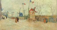 Gogh, Vincent van - Street Scene in Montmartre, Le Moulin a Poivre